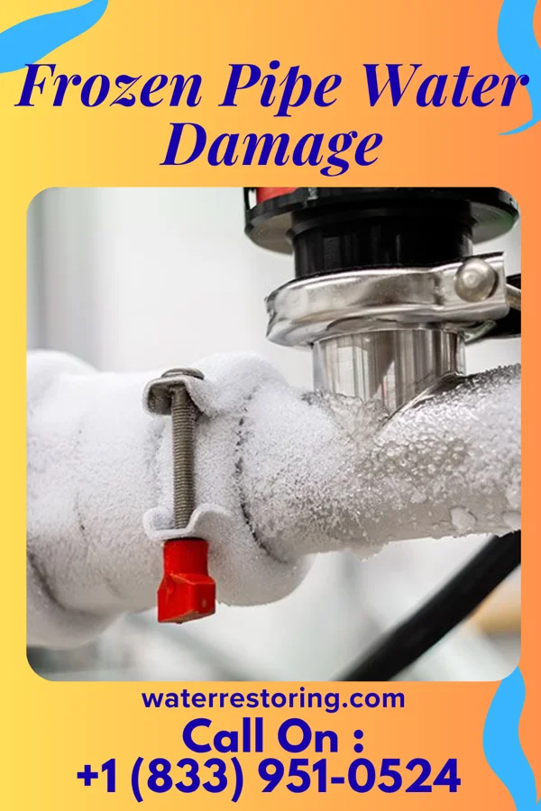 Frozen Pipe Water Damage in Oak Grove, TX